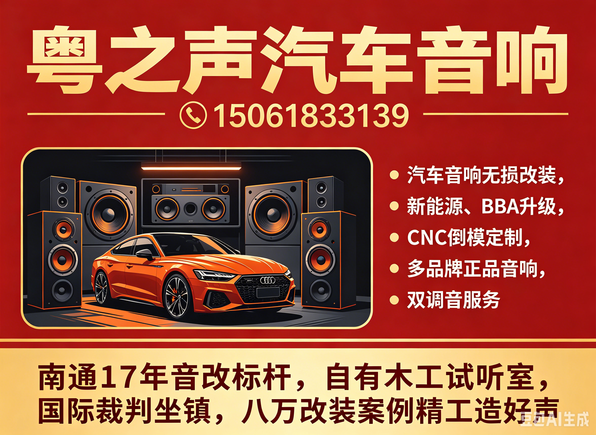 粤之声汽车音响宿迁线上分站
